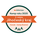2. nejlepší kemp v Jihočeském kraji