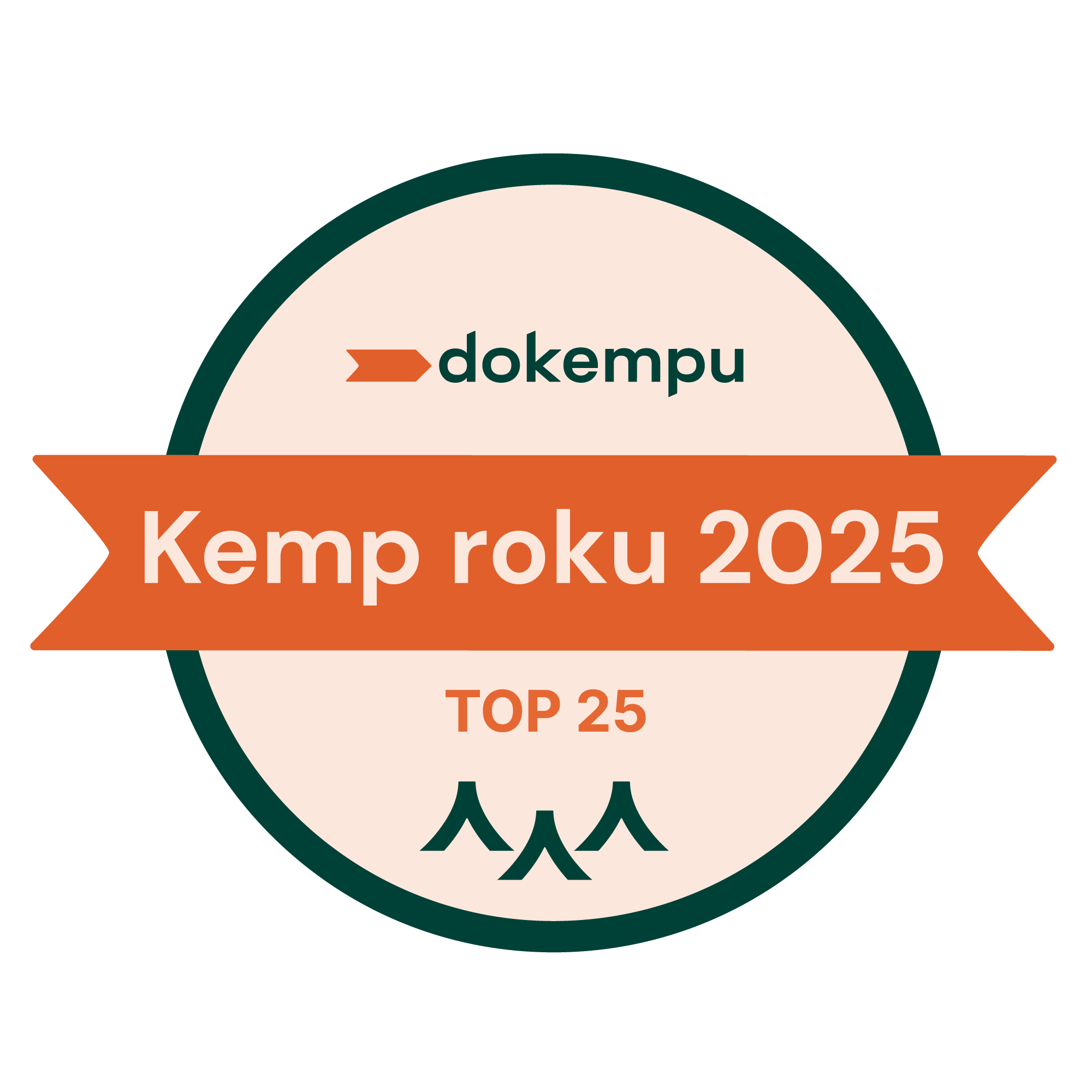 TOP 25. kempů v ČR a SR 2025